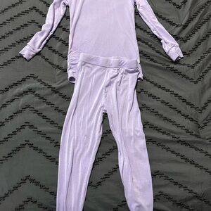 Little sleepies Lavender Long Sleeve Pajama Set